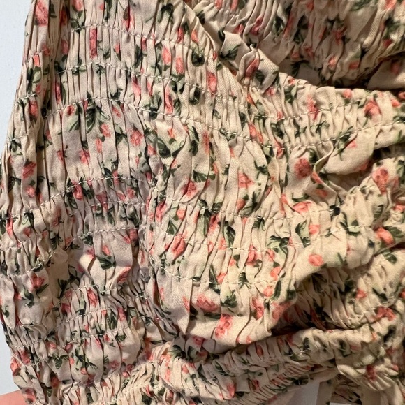 Zara / Floral Crop Top / Size Medium - Picture 4 of 4